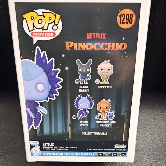 Funko Pop! Blue and Purple Wood Sprite Figure - Picture 2 of 7